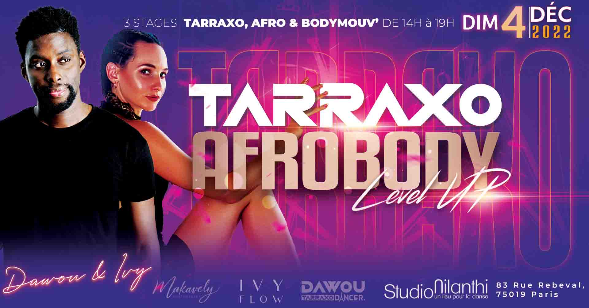 Tarraxo Afrobody Level Up Paris 2022